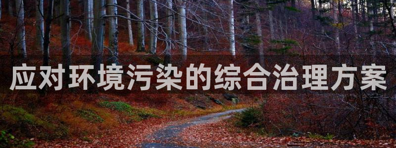 凯发k8国际首页登录|应对环境污染的综合