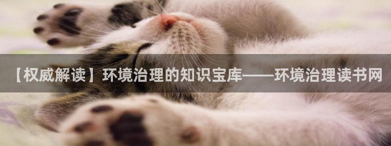 凯发k8一触即发|【权威解读】环境治理的知识宝库——环境治理读书网